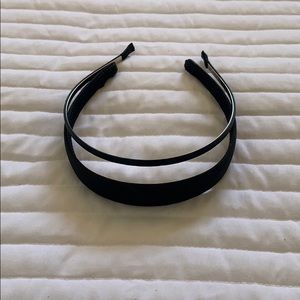 NWOT - Two black headbands.